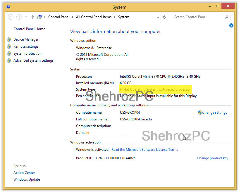 Windows 8.1 Product Key 
