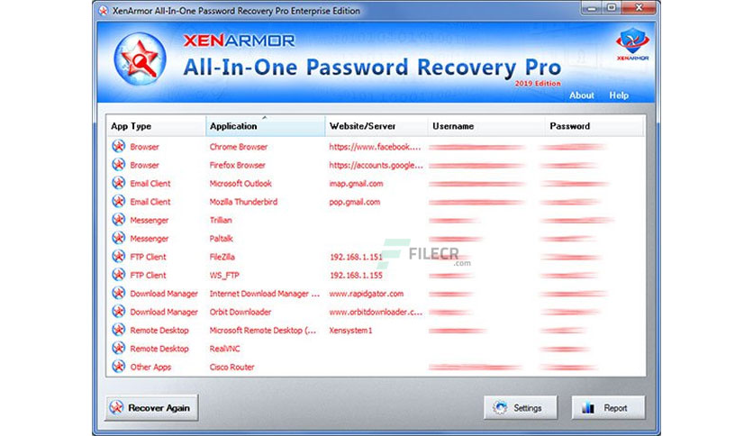 All-In-One Password Recovery Pro Crack