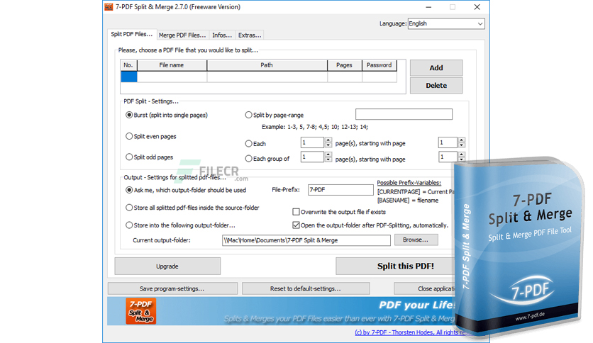 7-PDF Split and Merge Pro Crack
