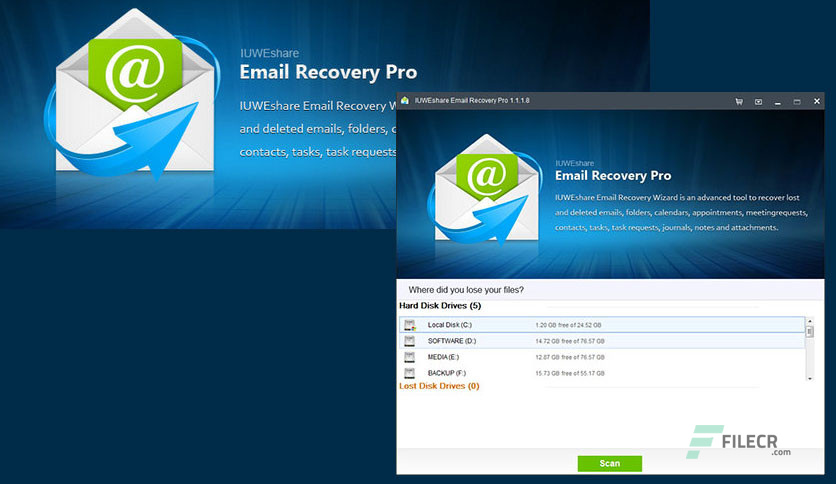 IUWEshare Email Recovery Pro Crack