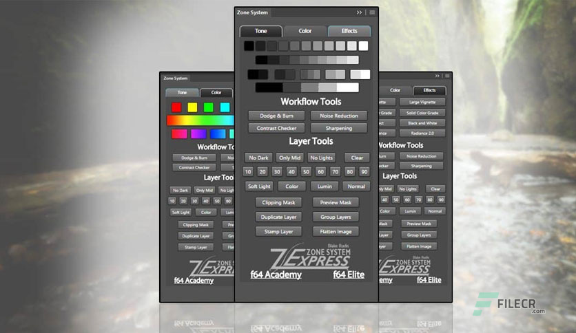Zone System Express Panel for Adobe Photoshop Crack