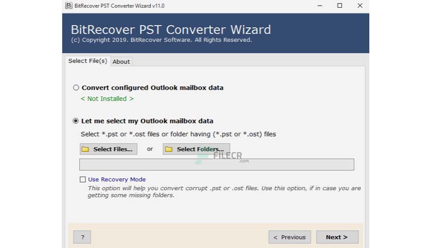 BitRecover PST to IMAP Migration Wizard Crack