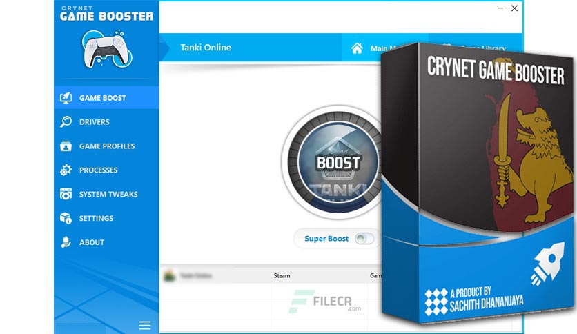 Crynet Game Booster Crack