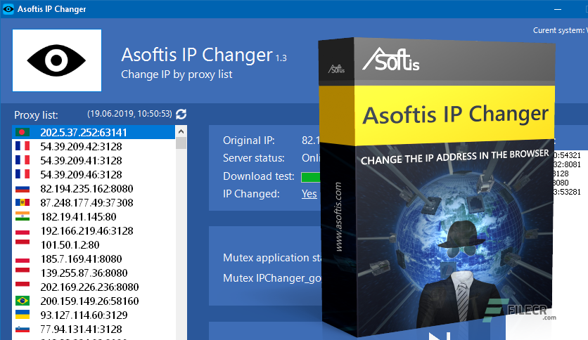 Asoftis IP Changer Crack
