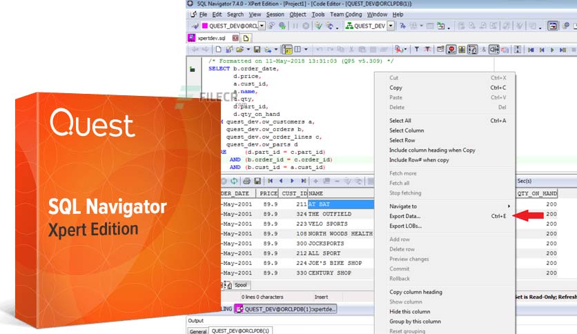 SQL Navigator for Oracle XPert Edition Crack