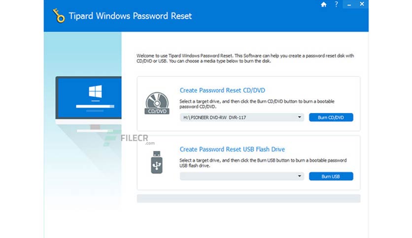Tipard Windows Password Reset Crack