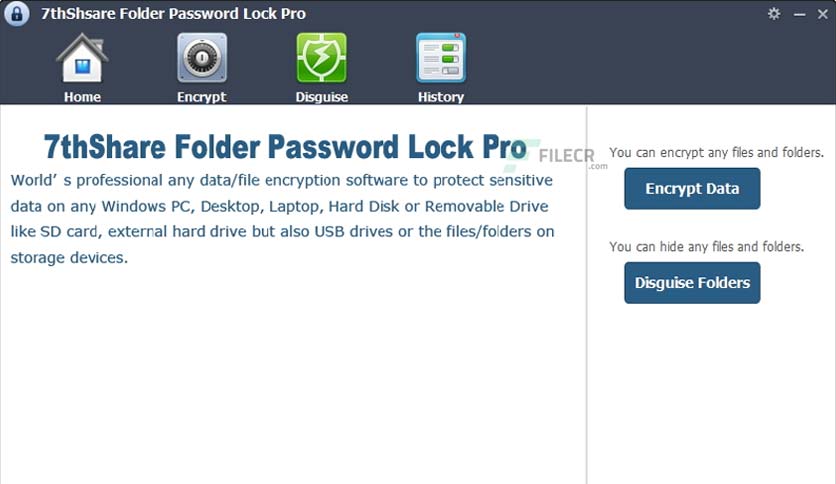 7thShare Folder Password Lock Pro Crack
