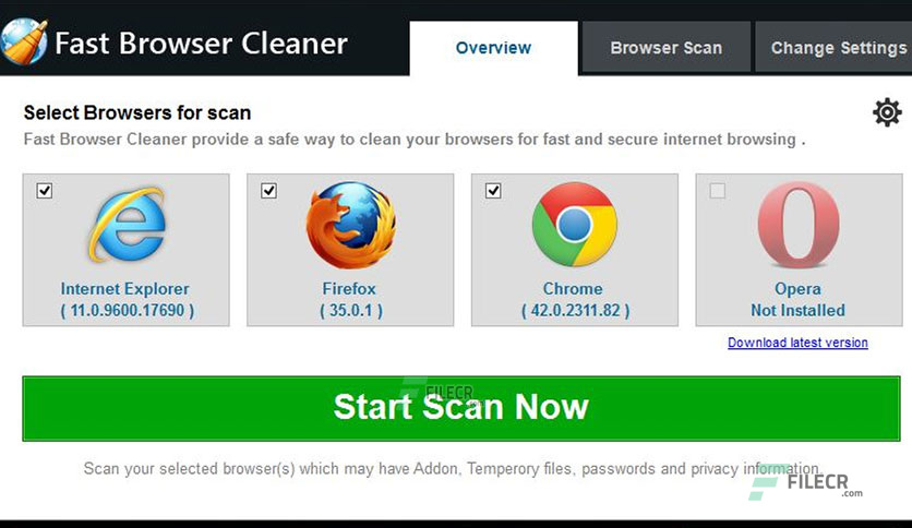 Fast Browser Cleaner Crack