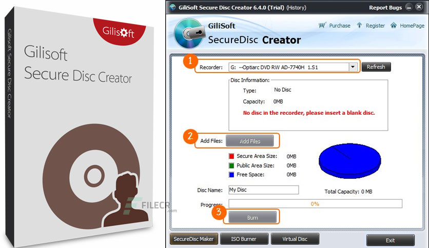 Gilisoft Secure Disk Creator Crack