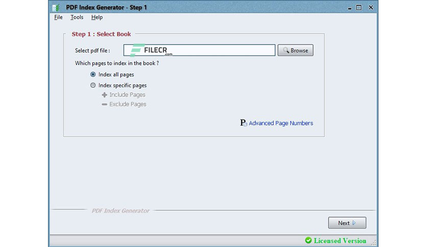 PDF Index Generator Professional Crack