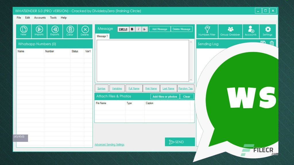 WhatSender Pro Crack