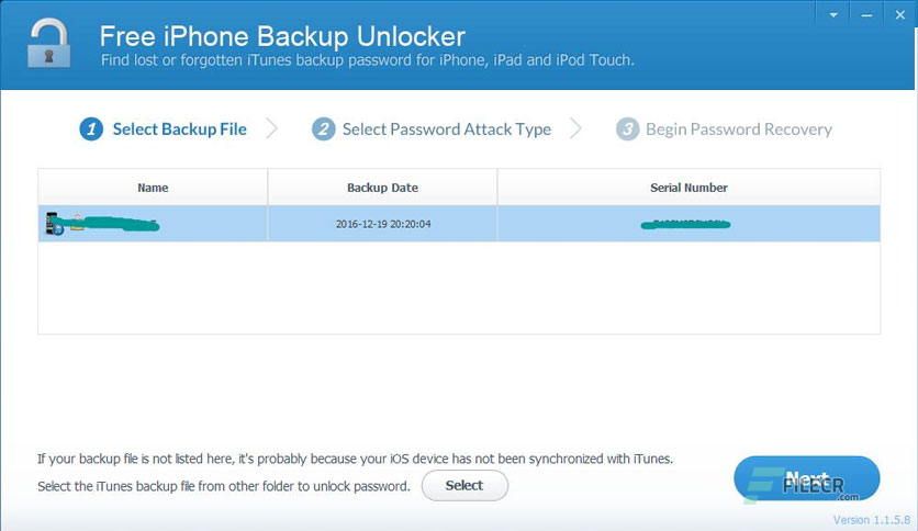 ilike Free iPhone Backup Unlocker Crack