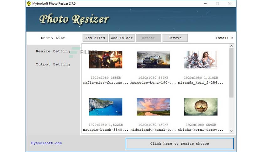 Mytoolsoft Photo Resizer Crack