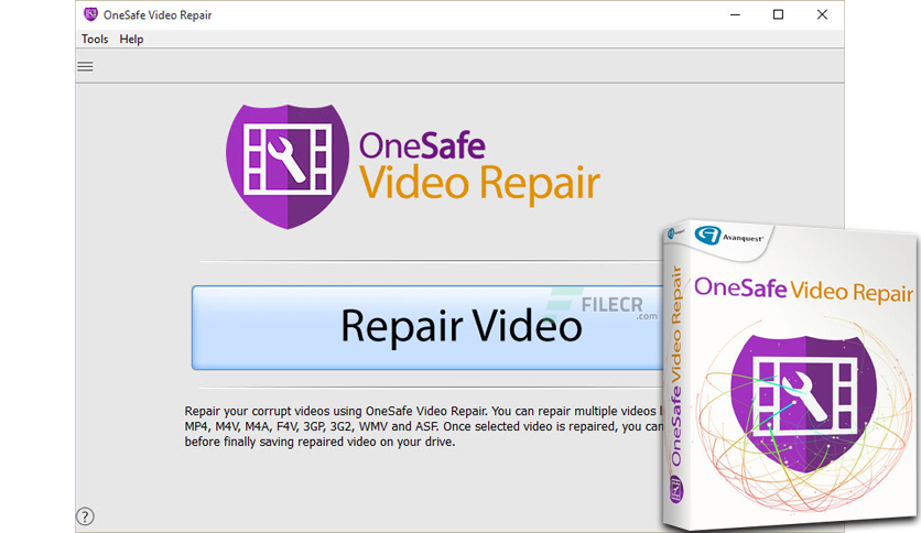 OneSafe Video Repair Crack