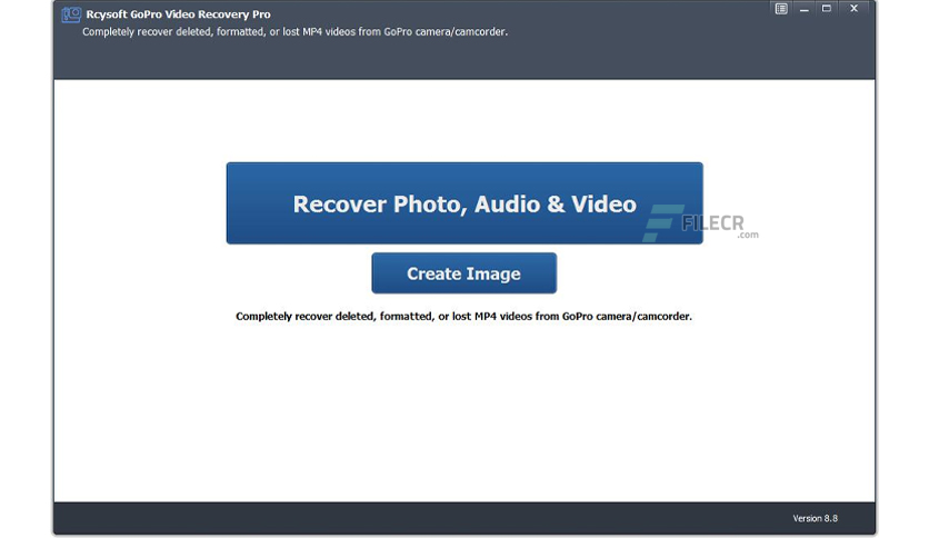 Rcysoft GoPro Video Recovery Pro Crack