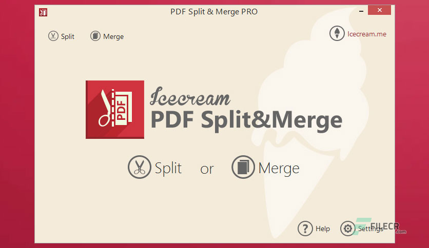 Icecream PDF Split and Merge Pro Crack