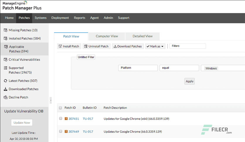 ManageEngine Patch Manager Plus Enterprise Crack