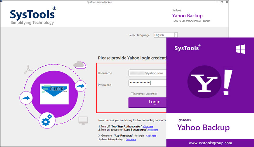 SysTools Yahoo Backup Crack